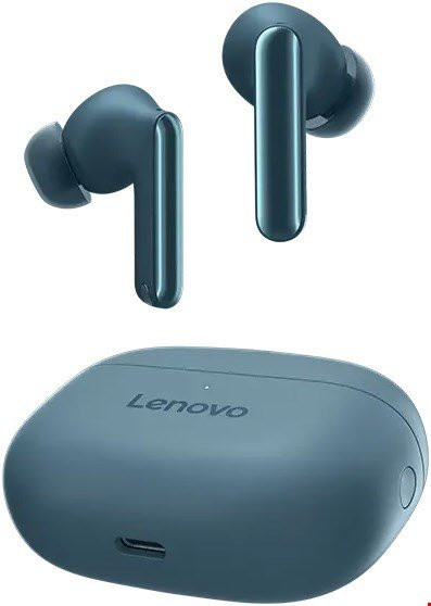 Lenovo Yoga True Wireless Bluetooth Kopfhörer in Aquamarinblau - Bild 1