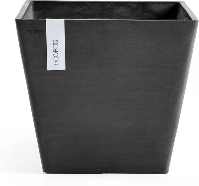 Ecopots Pflanztopf Rotterdam Dunkelgrau Durchmesser: 30 cm - Bild 1