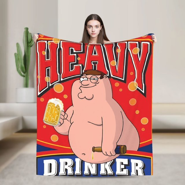 Potdemiel Peter Griffin Fleece-Decke für Erwachsene in Multicolour - Bild 1