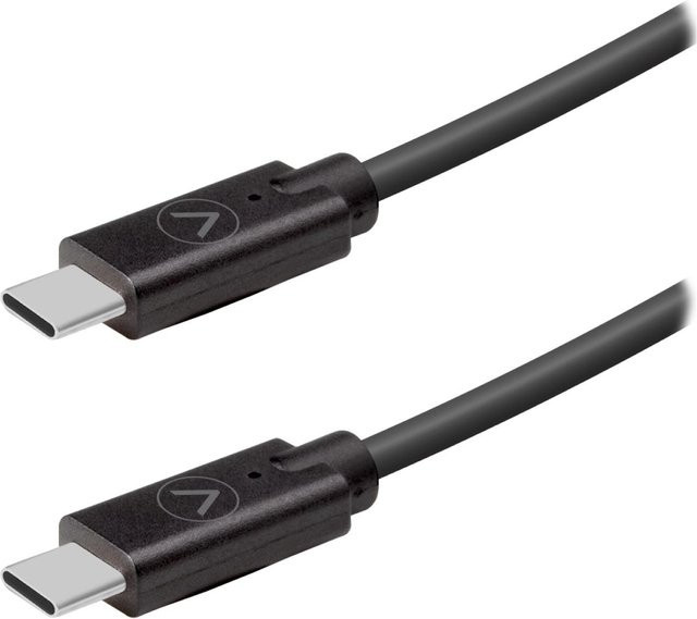 SBS USB-C-Kabel in Schwarz, Länge: 1,5 m - Bild 1