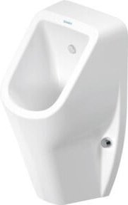 Duravit Urinal D-Code aus Keramik in Weiß, randlos, ohne Spülung, B/H: 30,5 x 29 cm - Bild 1