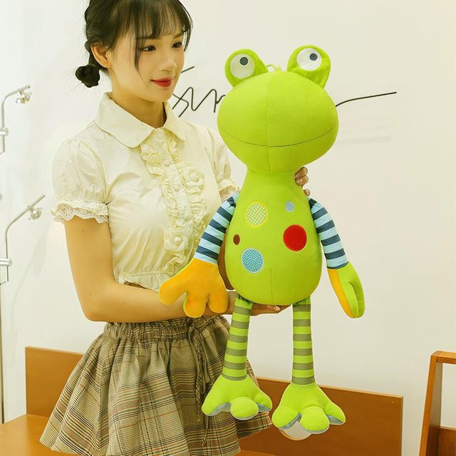 Yiran toy Froschfamilie Plüschpuppen, Grün, 70cm - Bild 1