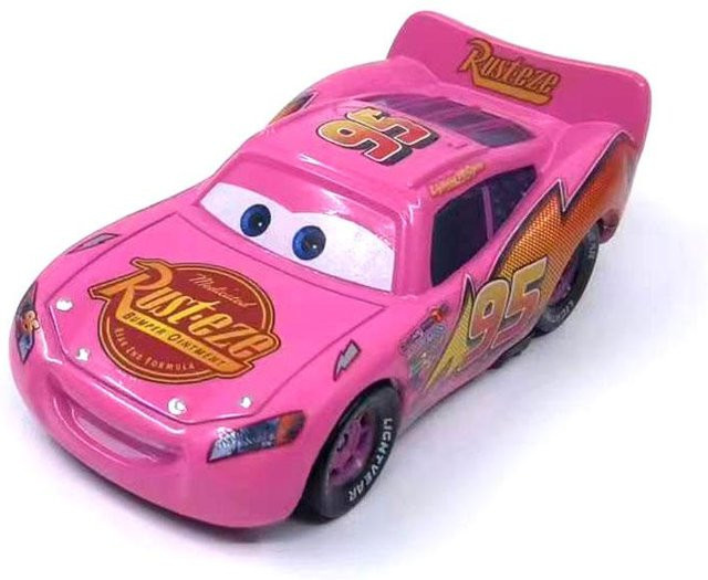 Pixar Disney Cars Lightning Mcqueen, Spielzeugauto, Grau, 1:55, ab 4 Jahren - Bild 1