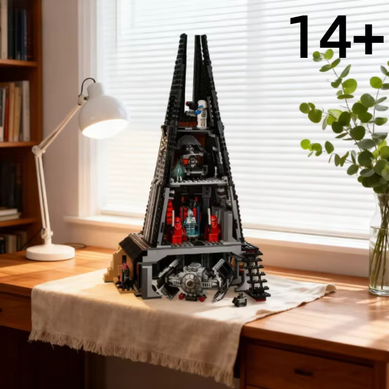 Hot Toys Star Wars Darth Vader Schloss, Baustein-Modell, 1090 Teile, ab 14 Jahren - Bild 4