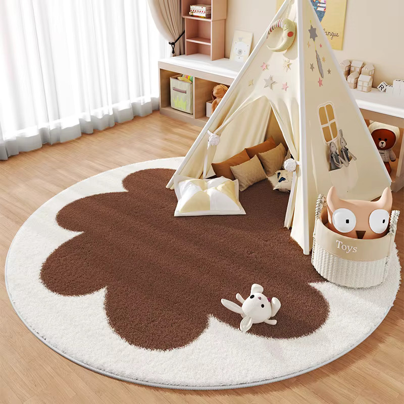 VIKAMA Kunstfell-Decke in Braun für Wohnzimmer und Schlafzimmer - Bild 1