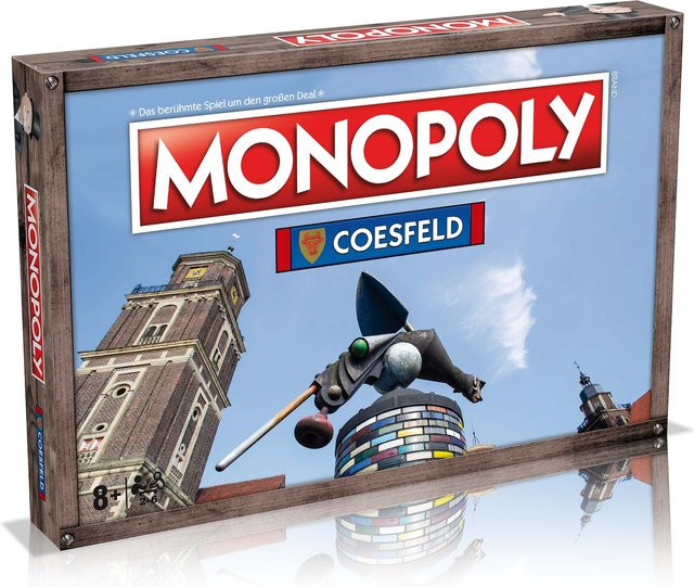 Winning Moves Monopoly, Brettspiel, Familienspiel, ab 8 Jahren - Bild 1