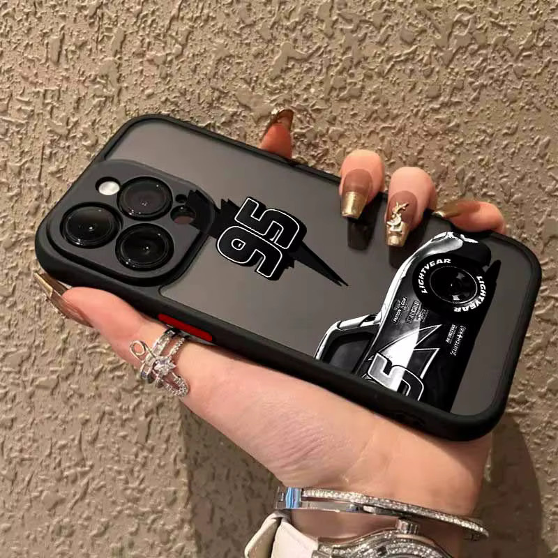 Bandai Cars Lightning McQueen Handyhülle für iPhone in Schwarz - Bild 2