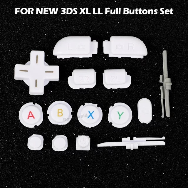 Nintendo Reparaturset für New 3DS XL/LL in Weiß mit D-Pad und allen Tasten - Bild 1