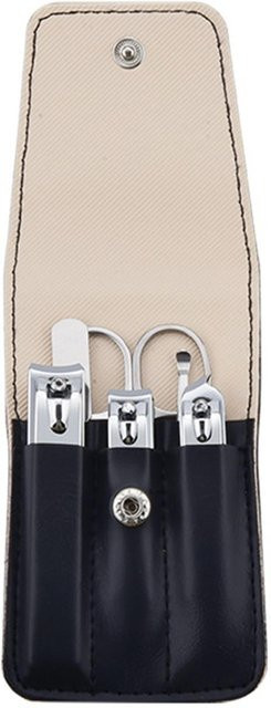 TOMTOP JMS Nagelknipser-Set, 6-teilig, Edelstahl, schwarz, glänzend - Bild 1