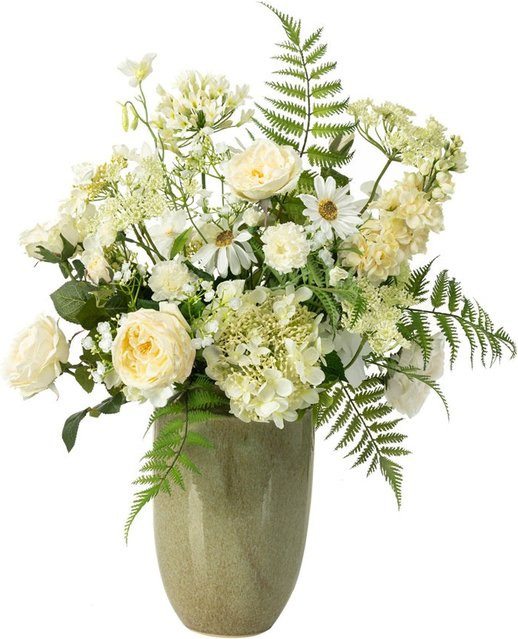 Künstlicher Blumenstrauß Timba von Aplanta, gemischte Blumen für die Tischdekoration, Höhe: 65 cm - Bild 1