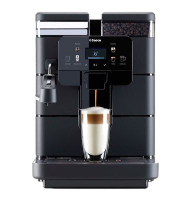 Saeco Kaffeevollautomat New Royal Plus in Schwarz mit Milchaufschäumer und 1400 W Leistung - Bild 2