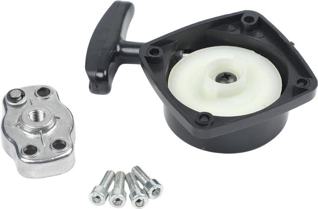 DAZZLEEX Rückstoßstarter-Zugsatz in Schwarz für EB260 1E34FB Benzin-Gebläsemotor und Freischneider Ersatzteile - Bild 1