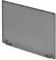 HP Back Cover NSV PLA 3.2mm Dual in Grau (N36090-001) - Bild 1