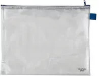 Veloflex Reißverschlusstasche DIN A4 aus transparentem Kunststoff - Bild 1