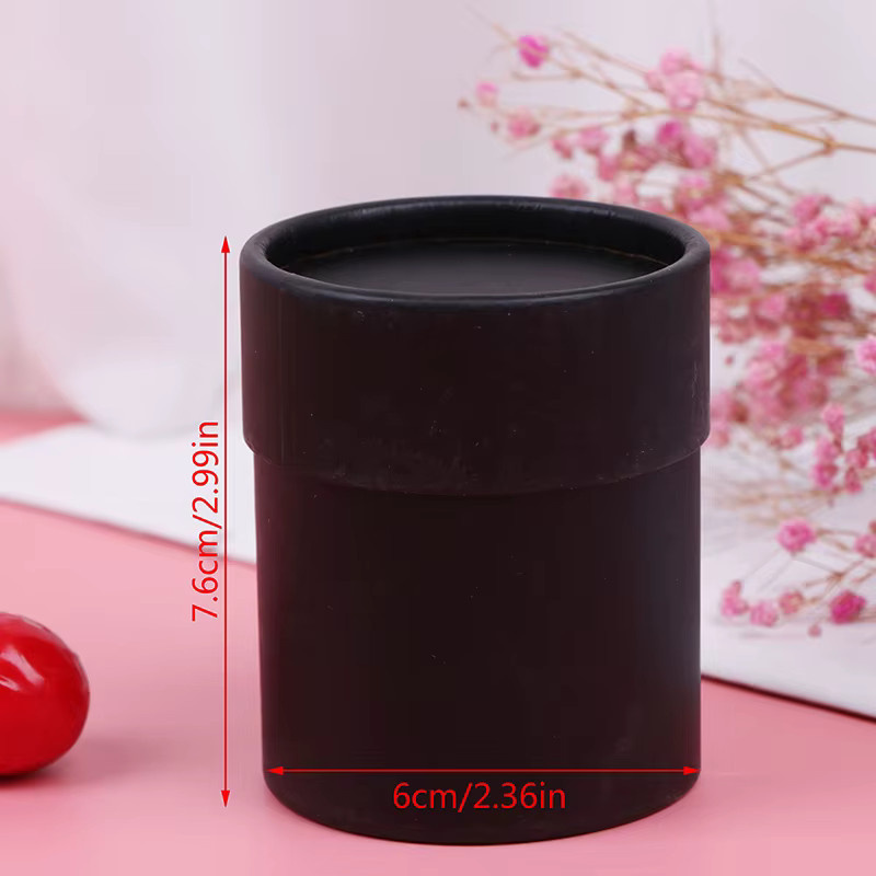 Runde Blumen-Papierbox mit Deckel in Weiß für kreative Geschenkverpackungen und Floristen-Dekorationen - Bild 3