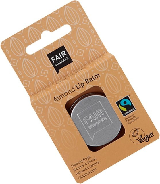 Fair Squared Lip Balm Mandelöl, 12 g - Bild 1