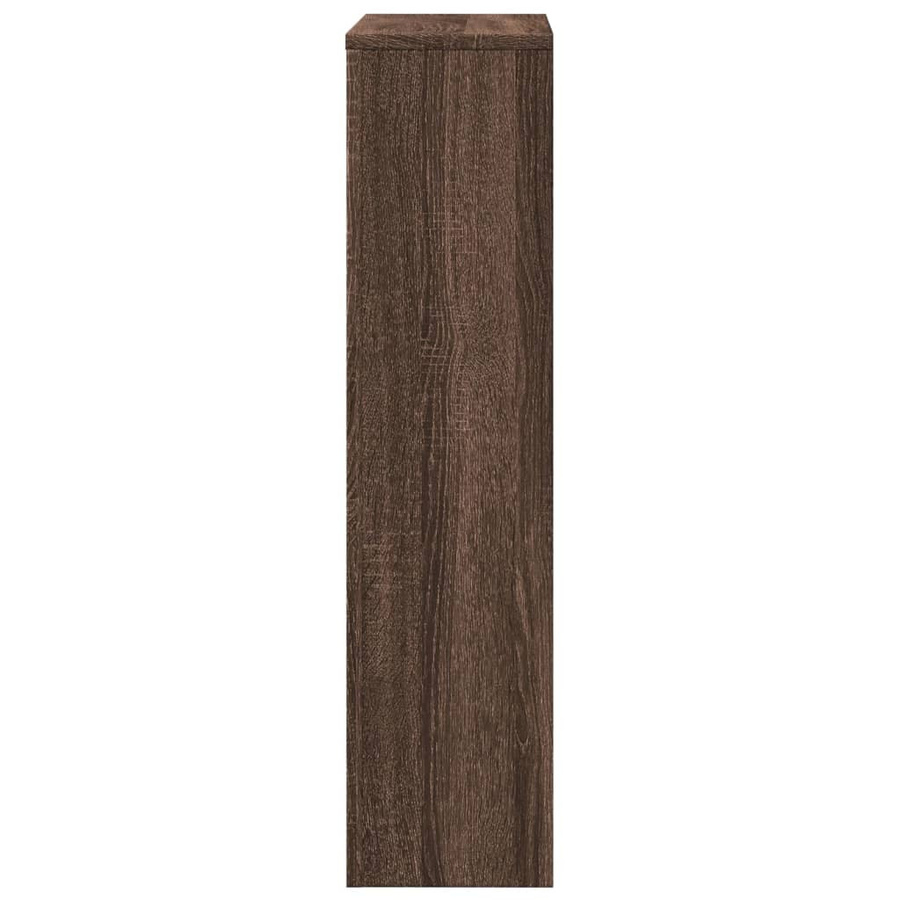 vidaXL Heizkörperverkleidung in Eiche Braun mit modernem Latten-Design aus Holzwerkstoff, B/T/H: 78 x 20 x 82 cm - Bild 6