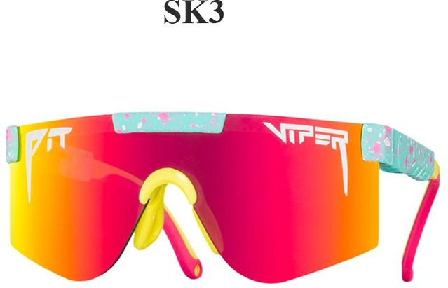 Pit Viper Sonnenbrille, Vollrand, Multicolor, Unisex - Bild 1