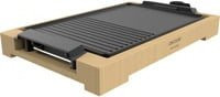 Cecotec Tischgrill Tasty&Grill 2000 Bamboo Black Elektro-Grillplatte in Schwarz - Bild 1