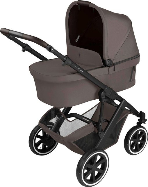 ABC Design Kombikinderwagen Salsa 5 Air Starter Set braun mit Babywanne und Zubehör - Bild 1