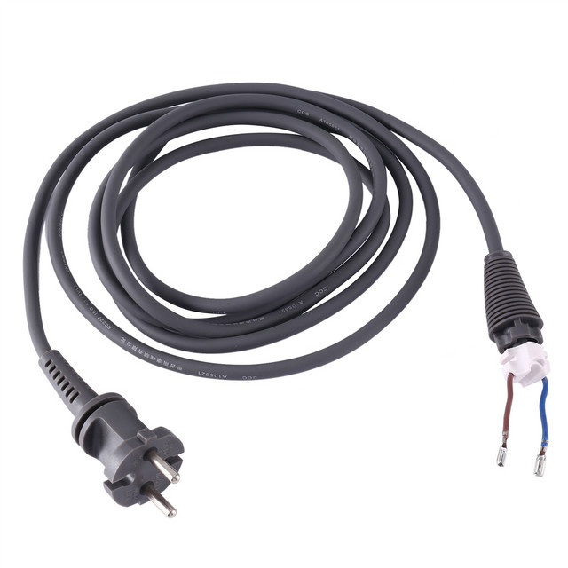 Universal Ersatz-Netzkabel für Dyson Haartrockner HD01 HD02 HD03 HD04 HD07 HD08 HD15, Länge: 1,8 m, EU-Stecker - Bild 1