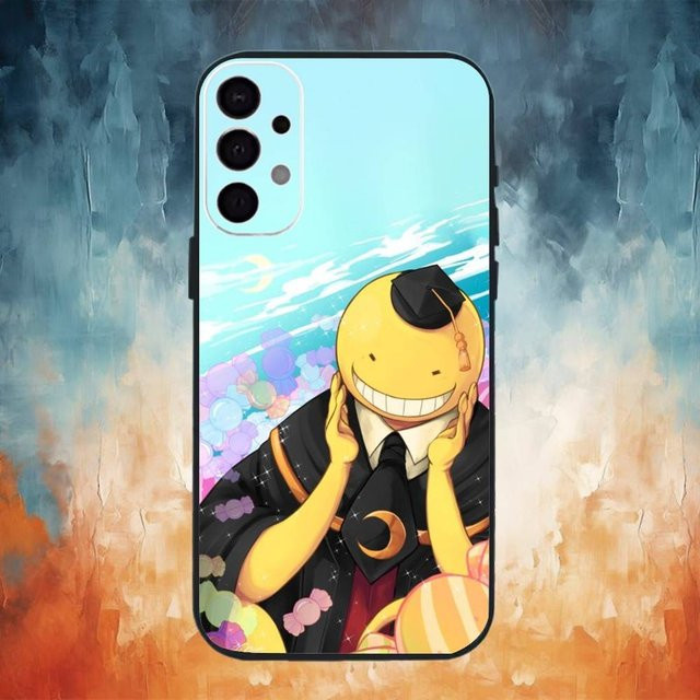 A-Assassination Classroom Handyhülle für Samsung Galaxy S25 S24 S23 S22 S21 S20 Ultra Plus FE Note in Schwarz und Multicolour - Bild 1