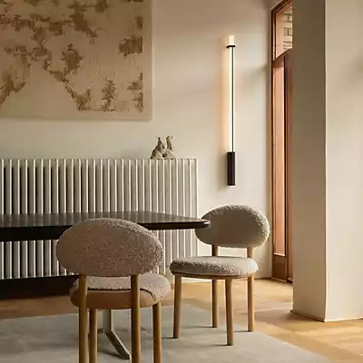 DCW Éditions In Fine LED Wandleuchte Up-Down, dunkelgrau, Höhe: 105 cm - Bild 1