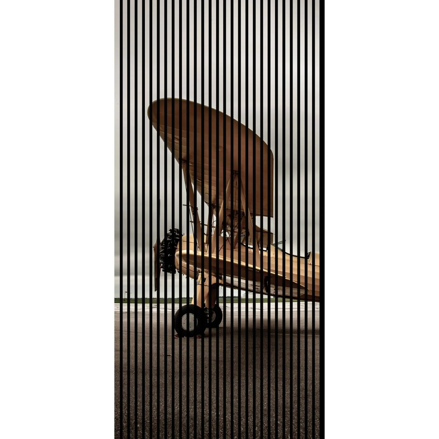 FN Acustico Akustikplatte Flieger in Bunt aus PET und MDF, B/H: 113,3 x 240 cm, Tiefe: 1,9 cm - Bild 2
