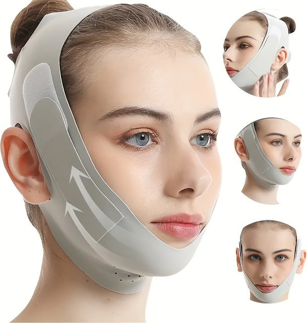 Graphene V-förmiges Facelift-Band, Unisex, atmungsaktiv, wiederverwendbar - Bild 1