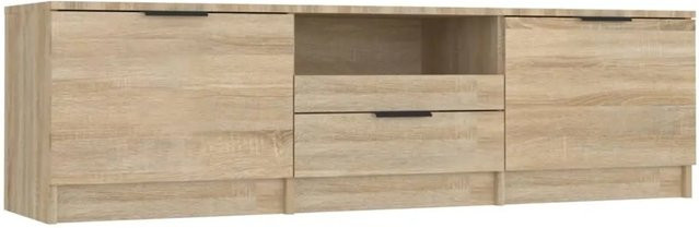vidaXL TV-Schrank modern in Sonoma-Eiche, B/T/H: 140 x 35 x 40 cm - Bild 1