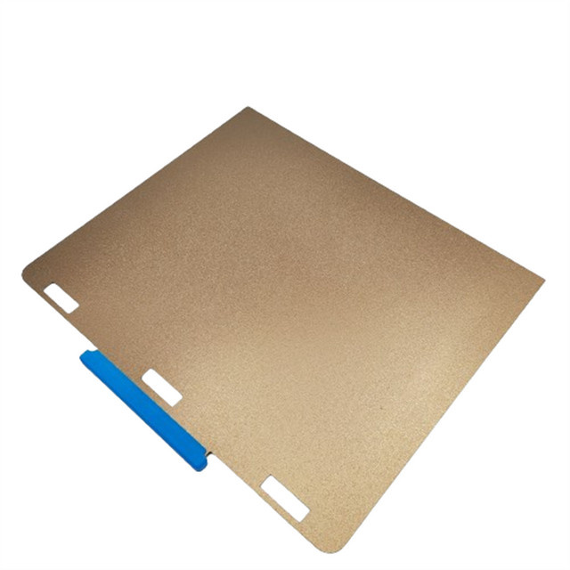 Flashforge Guider 3D-Drucker Doppelseitig Strukturierte PEI-Folie in Gold für Guider II S 2S Druckplattform - Bild 1