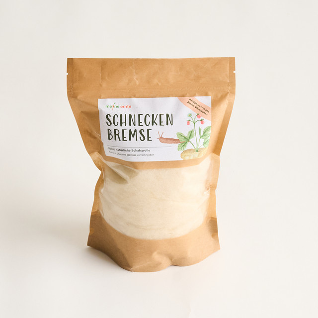 BLUME2000 Schneckenbremse aus biologischer Schafswolle 75 g - Bild 1
