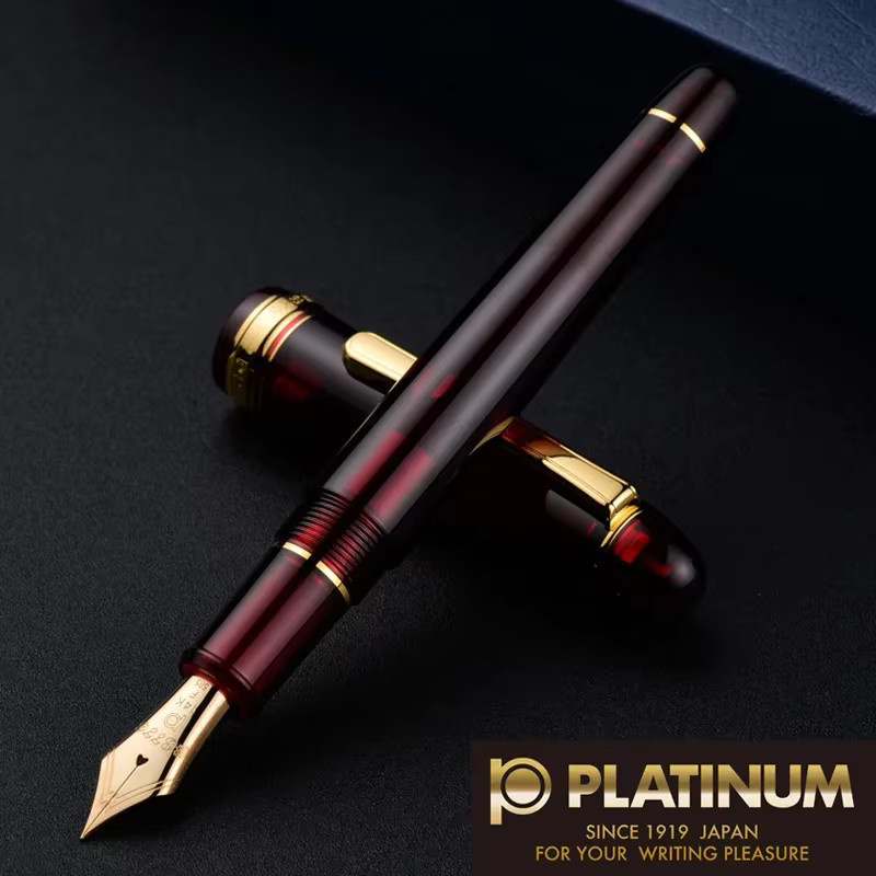 Platinum 3776 Century PNB Füllfederhalter mit 14K Gold Feder in Transparent und Schwarz - Bild 3