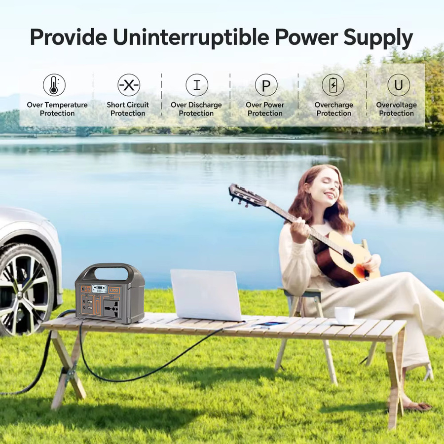 Gaiaray 100W Powerstation Tragbarer Generator mit 76,8Wh Akku-Pack und Reiner Sinuswelle für Camping und Notfälle - Bild 6