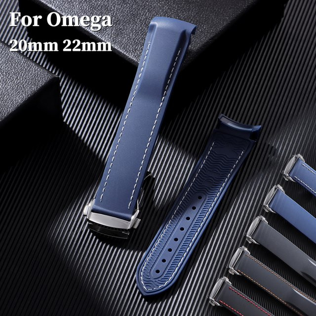 HQstrap Uhrenarmband Silikon, Schwarz, Unisex - Bild 1