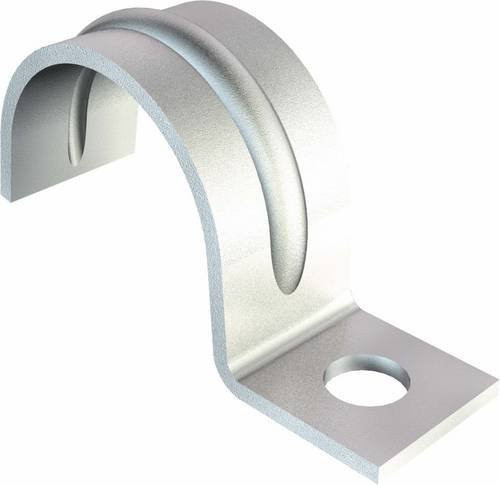 OBO Bettermann Rohrschelle aus Metall in Silber, 100 Stück - Bild 1
