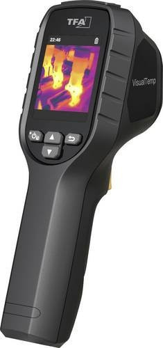 TFA Dostmann Infrarot Wärmebildkamera VISUALTEMP in Schwarz mit 96 x 96 Pixeln und 25Hz sowie USB-C Anschluss für Messbereiche von -20 bis 550°C - Bild 1