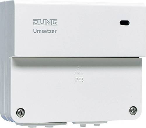Jung Einsatz Umsetzer LS 990 in Weiß für LS design, LS plus, FD design, A 500, A plus, A creation, CD 500, CD plus und SL 500 - Bild 1