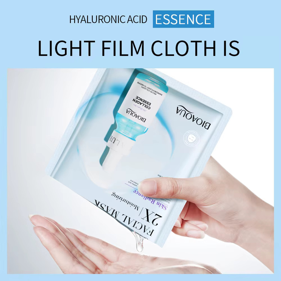 LUXURYTO Centella Collagen Gesichtsmaske mit Hyaluronsäure, 20 Stück - Bild 1