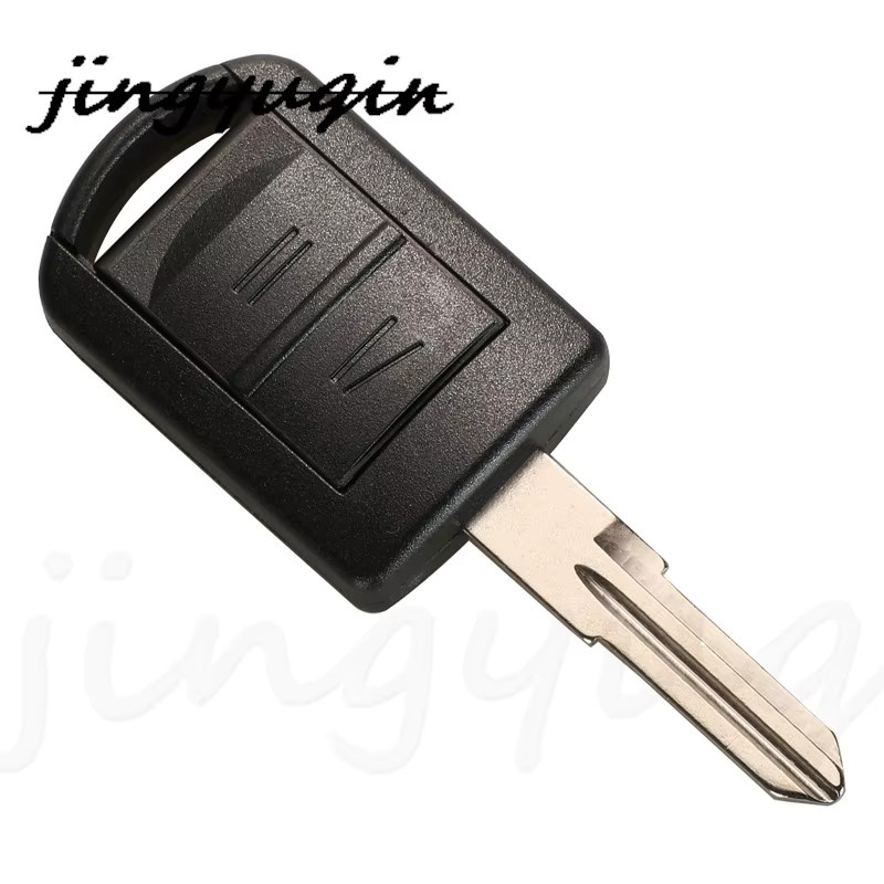 Jingyuqin Auto Fernbedienung Schlüssel für Opel Vauxhall Corsa C 2001-2007, 433MHz ID40 Chip 5WK48668 5WK48669 U100/43/46 YM28, Schwarz - Bild 3