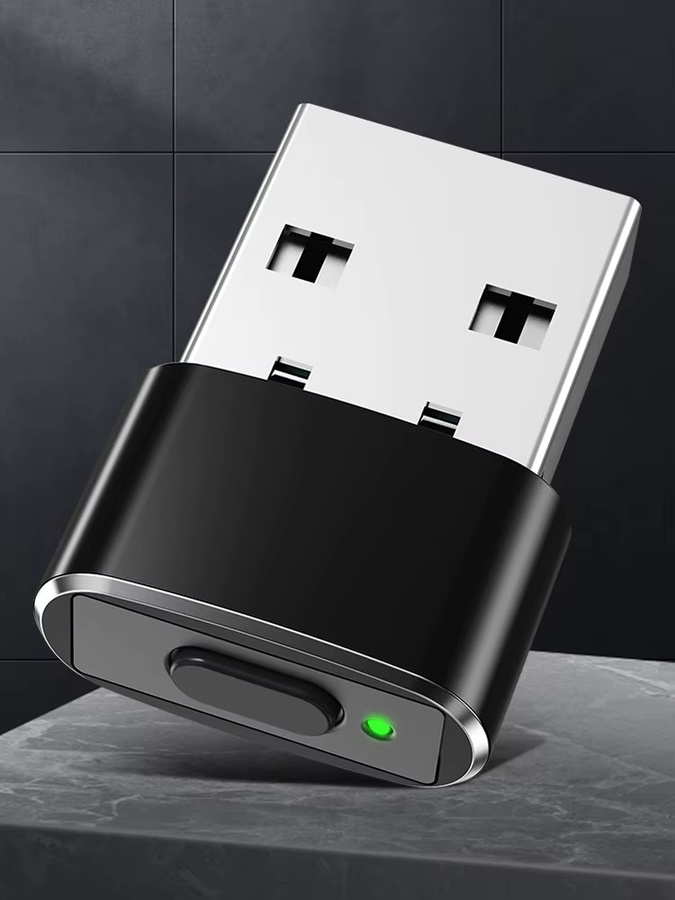ATUOTIN USB Automatischer Maus-Jiggler Mini-Maus-Mover mit Ein/Aus-Taste in Schwarz - Bild 5