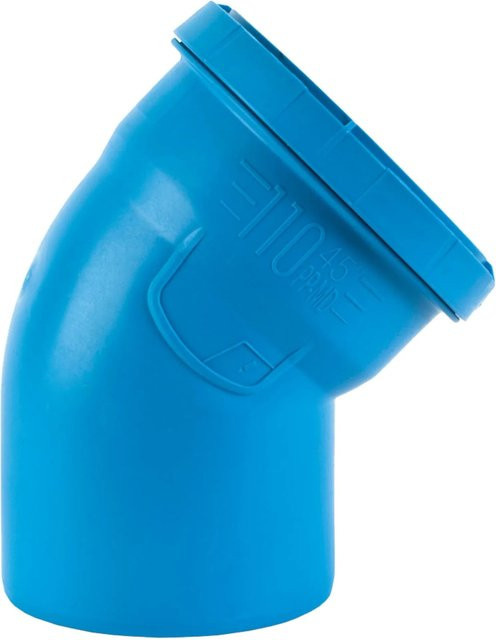 Marley Bogen dBlue 67 Grad DN 110 Blau - Bild 1