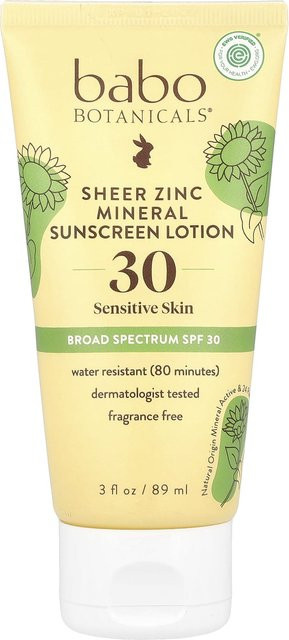 Babo Botanicals Shea Zink Mineralischer Sonnenschutz, LSF 30, 89 ml - Bild 1