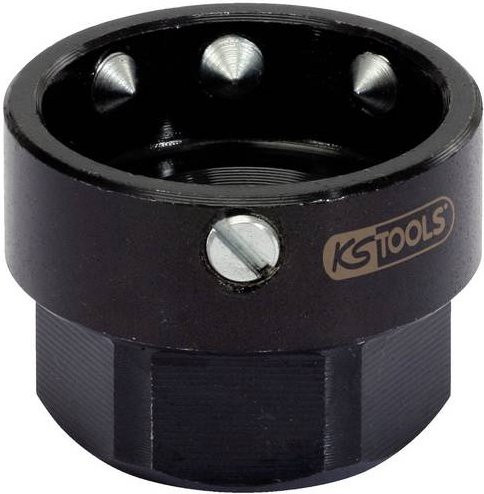 KS Tools Schneideisen-Adapter M7-M8 SW 24mm in Schwarz - Bild 1