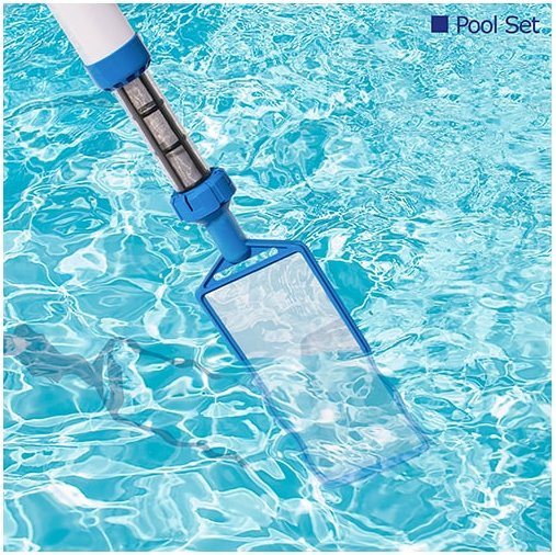 MAUK Manueller Jet Vacuum Pool-Reiniger mit integriertem Filter für Pools und Whirlpools - Bild 2