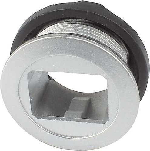 HARTING Wanddurchführungsgehäuse 09454520000 in Silber - Bild 1