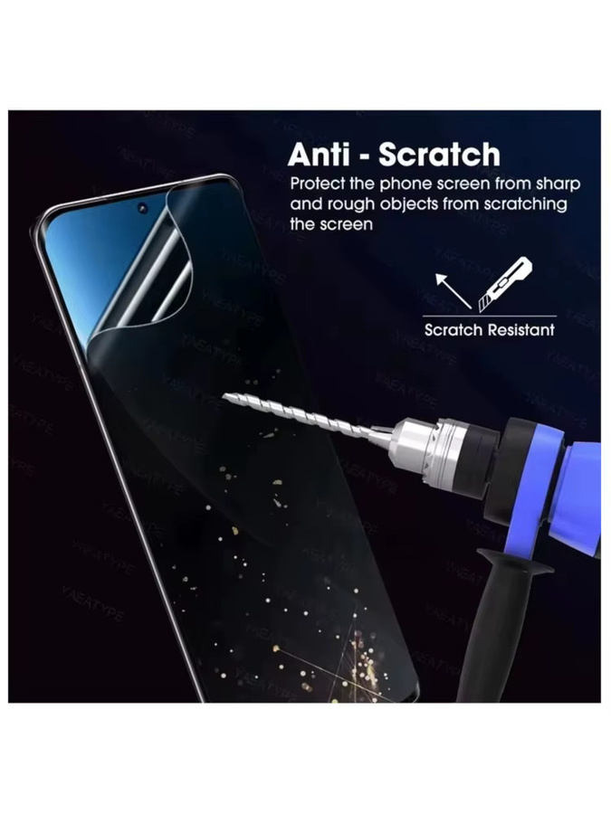 Datenschutz-Hydrogel-Displayschutzfolie für Samsung Galaxy S25 Ultra S26 Ultra S24 S23 FE S22 Plus 5G, transparent - Bild 7