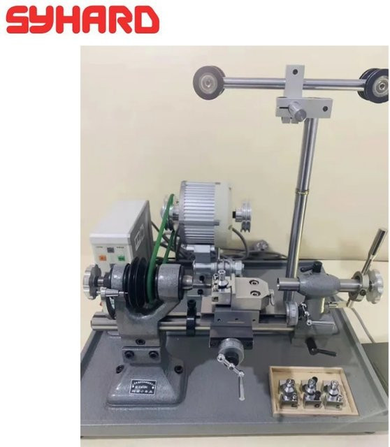 Sanyinghe Uhrmacher Drehmaschine C6104 Präzisions-Wartungswerkzeug in Grau - Bild 1