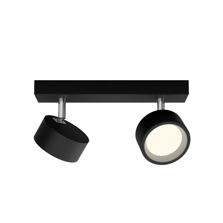 Philips Bracia LED Spotleuchte 2-flammig Schwarz modern verstellbar - Bild 2