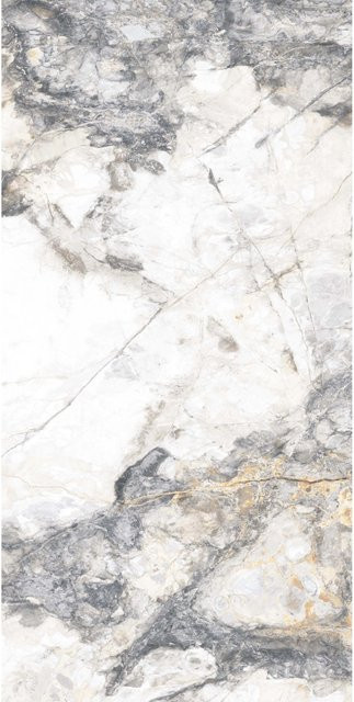 Bodenfliese Feinsteinzeug United Tile und Mosaic Versage in Weiß, Marmoroptik, poliert, B/H: 60 x 120 cm - Bild 1